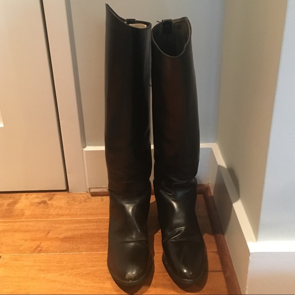Leather Dress Boots - Picture 2 of 4